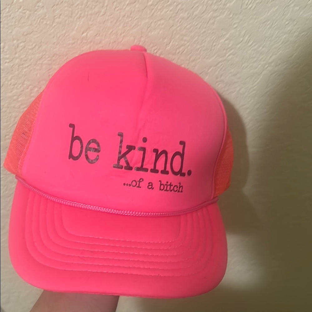 Pink Be Kind Trucker Hat
